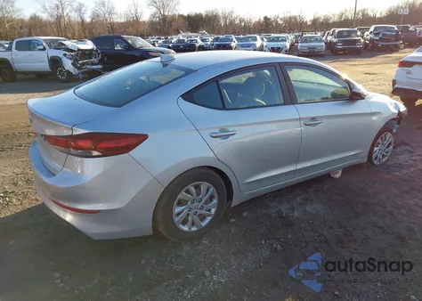 2017 Hyundai Elantra Se из США, поврежденный, VIN KMHD74LF9HU340283